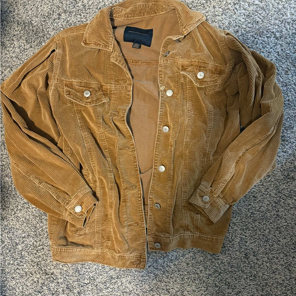 American Eagle Outfitters Tan Corduroy Jacket